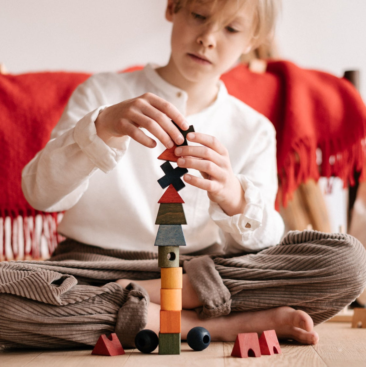 Wooden Story Rainbow Wooden Stacking Toy