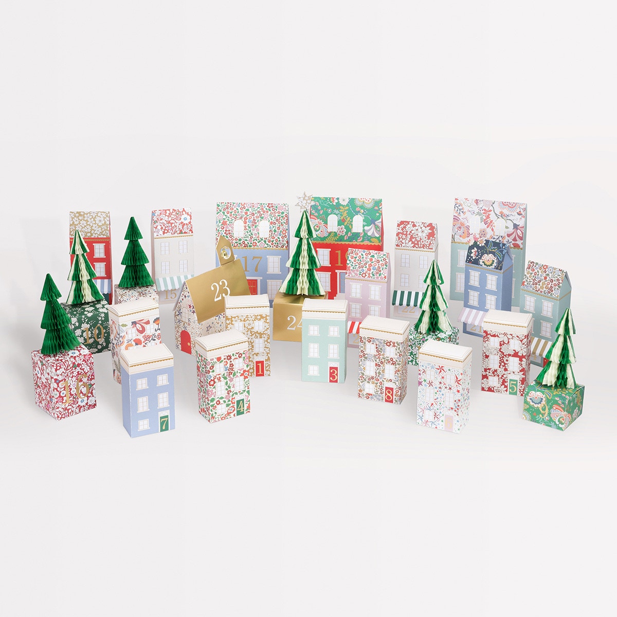 Meri Meri x Liberty Advent Village