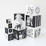 Wee Gallery Nesting Blocks, Woodland Numbers