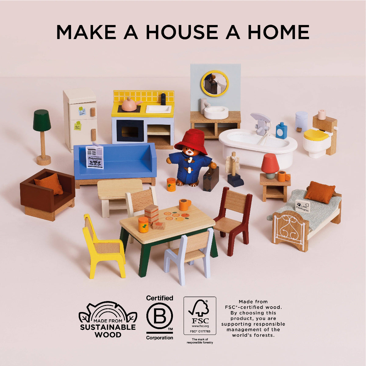 Le Toy Van Paddington™ Dolls House Furniture Set