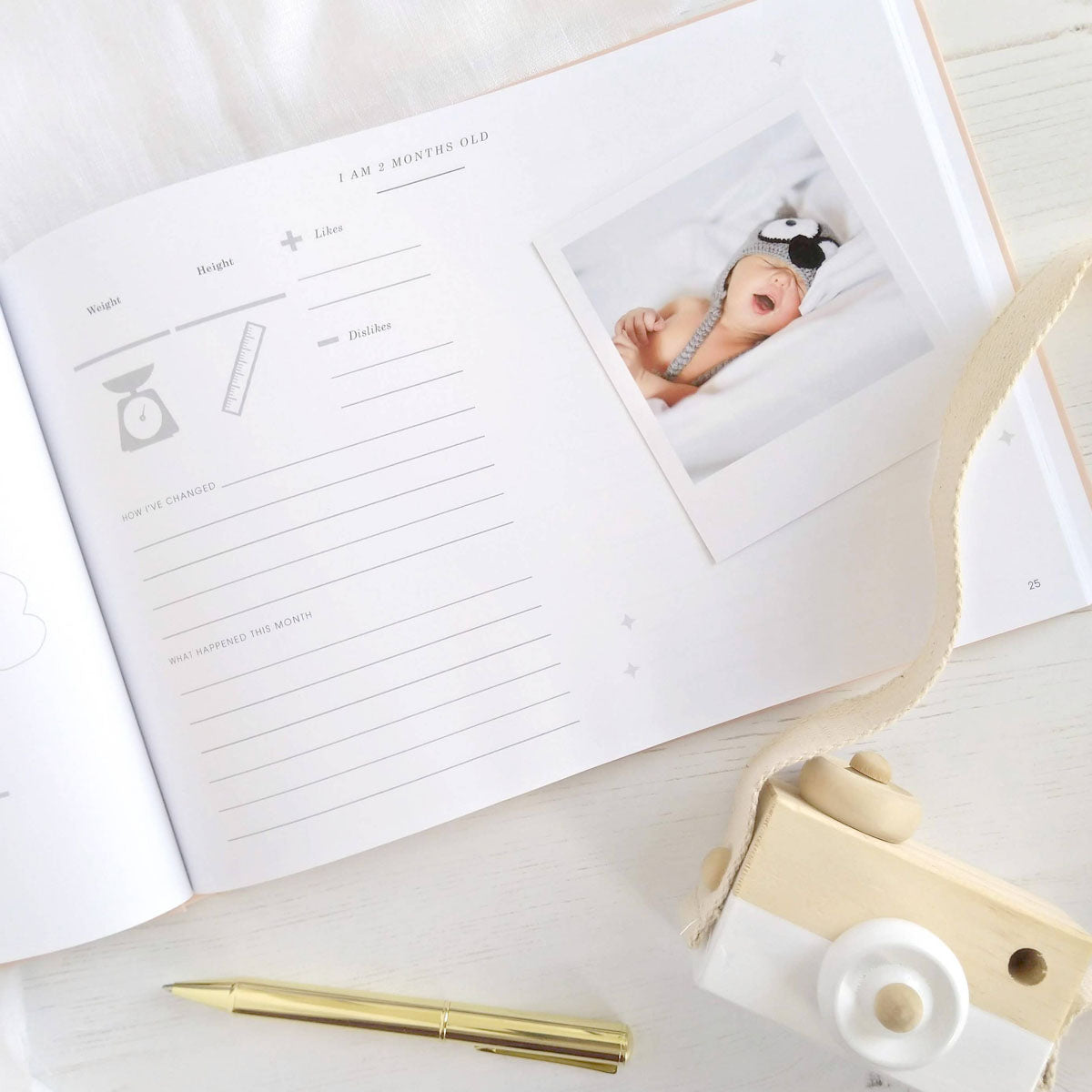 Baby memory book, Rainbows