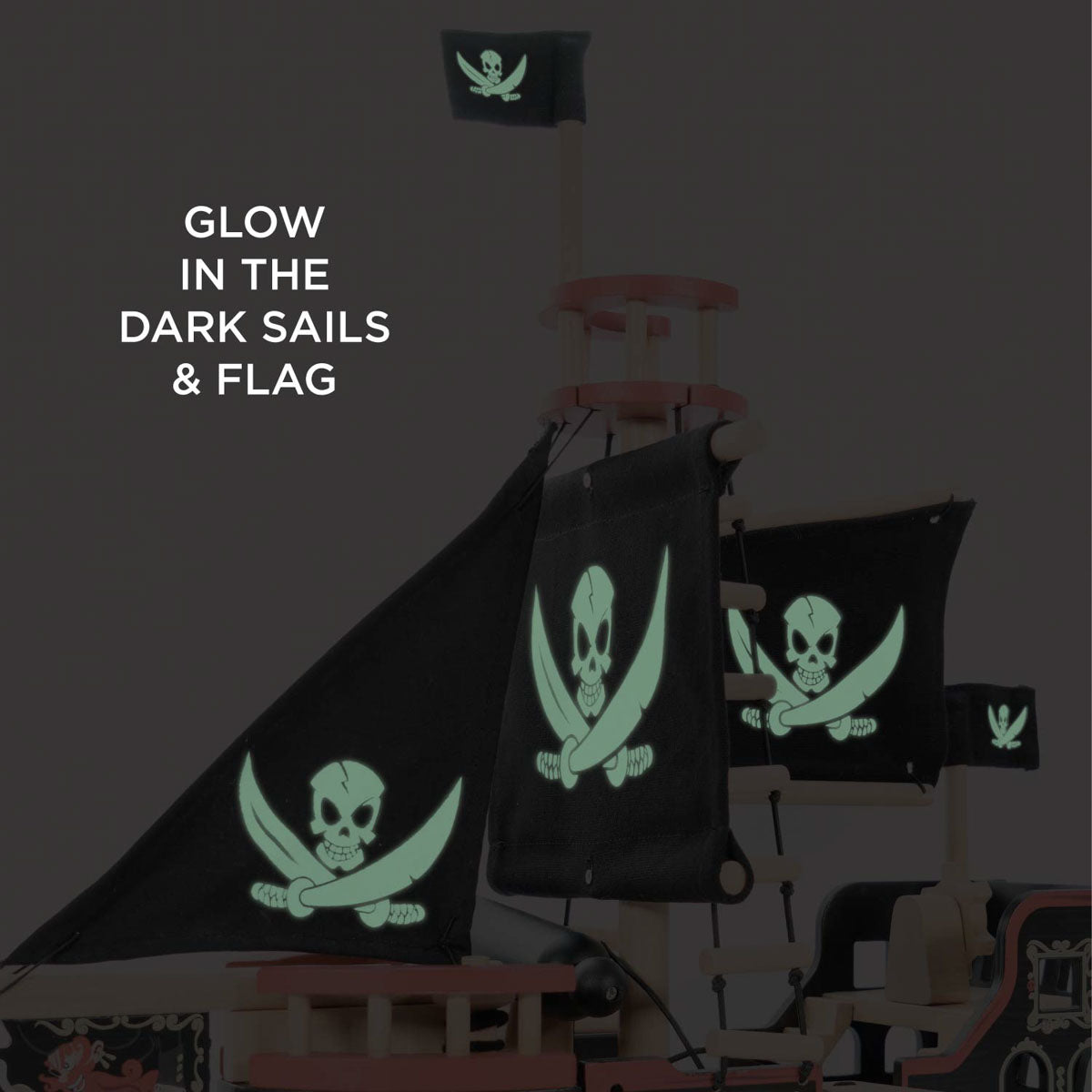 Le Toy Van Barbarossa Pirate Ship