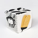 Wee Gallery Baby Sensory Soft Block, Jungle