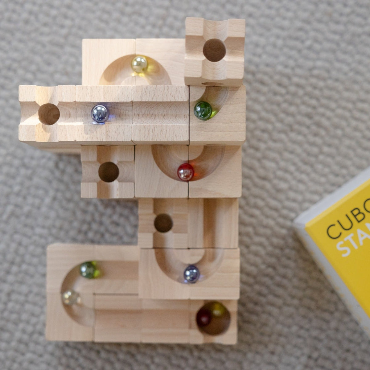 CUBORO Marble Run Set, STANDARD 50