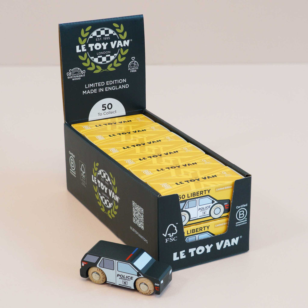 Wooden Matchbox Car, No. 42 GT260 Liberty