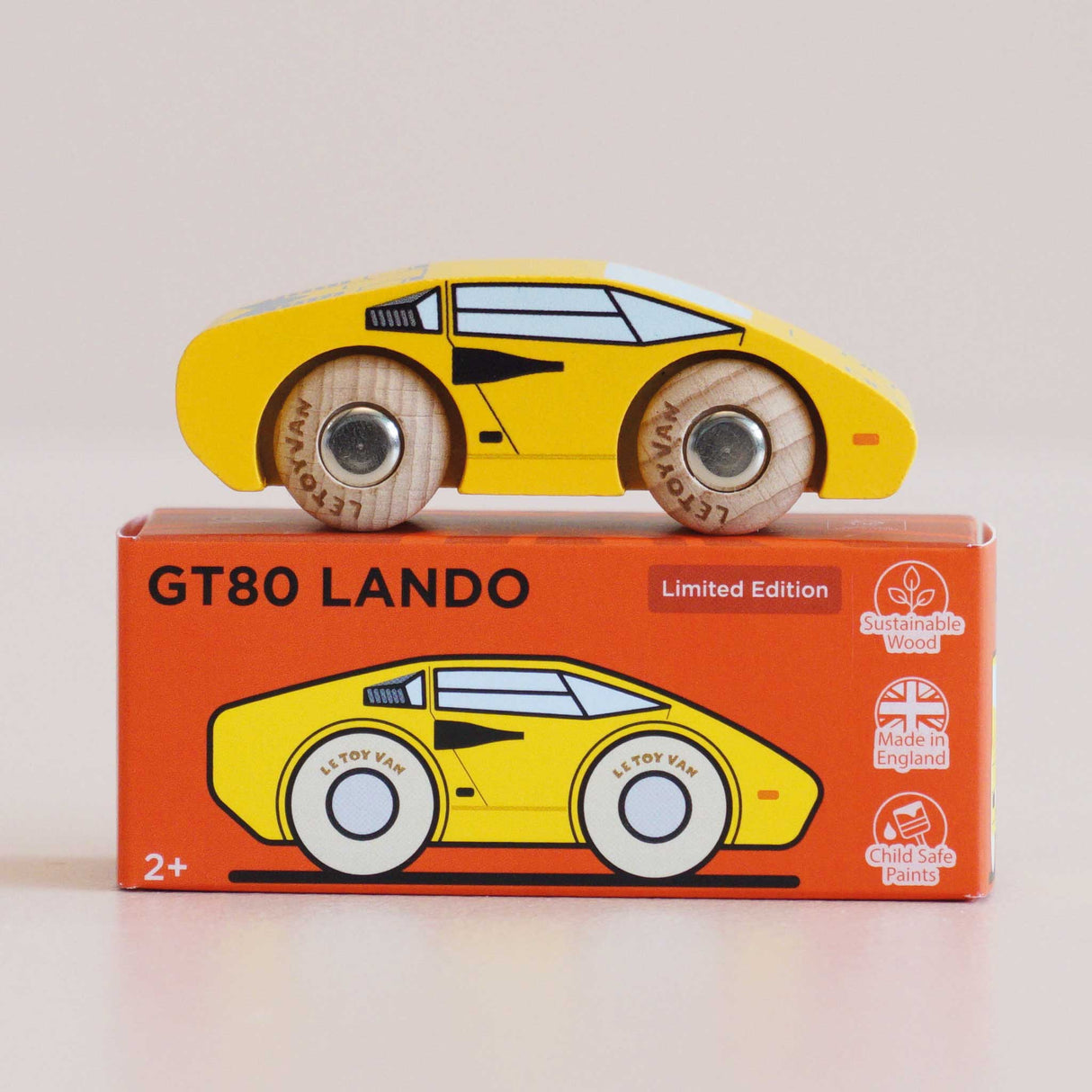Wooden Matchbox Car, No. 14 GT80 Lando