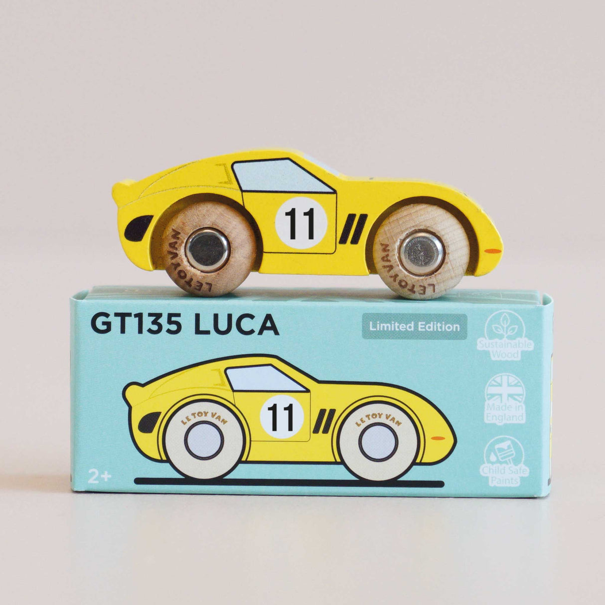 Wooden Matchbox Car, No.24 GT135 Luca