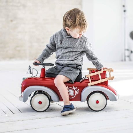 Baghera Metal Ride-on Car, Speedster Fireman