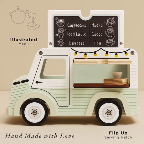 Le Toy Van Wooden Mobile Café Van