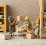 Maileg Doll House Miniature Floor lamp, Dark Powder