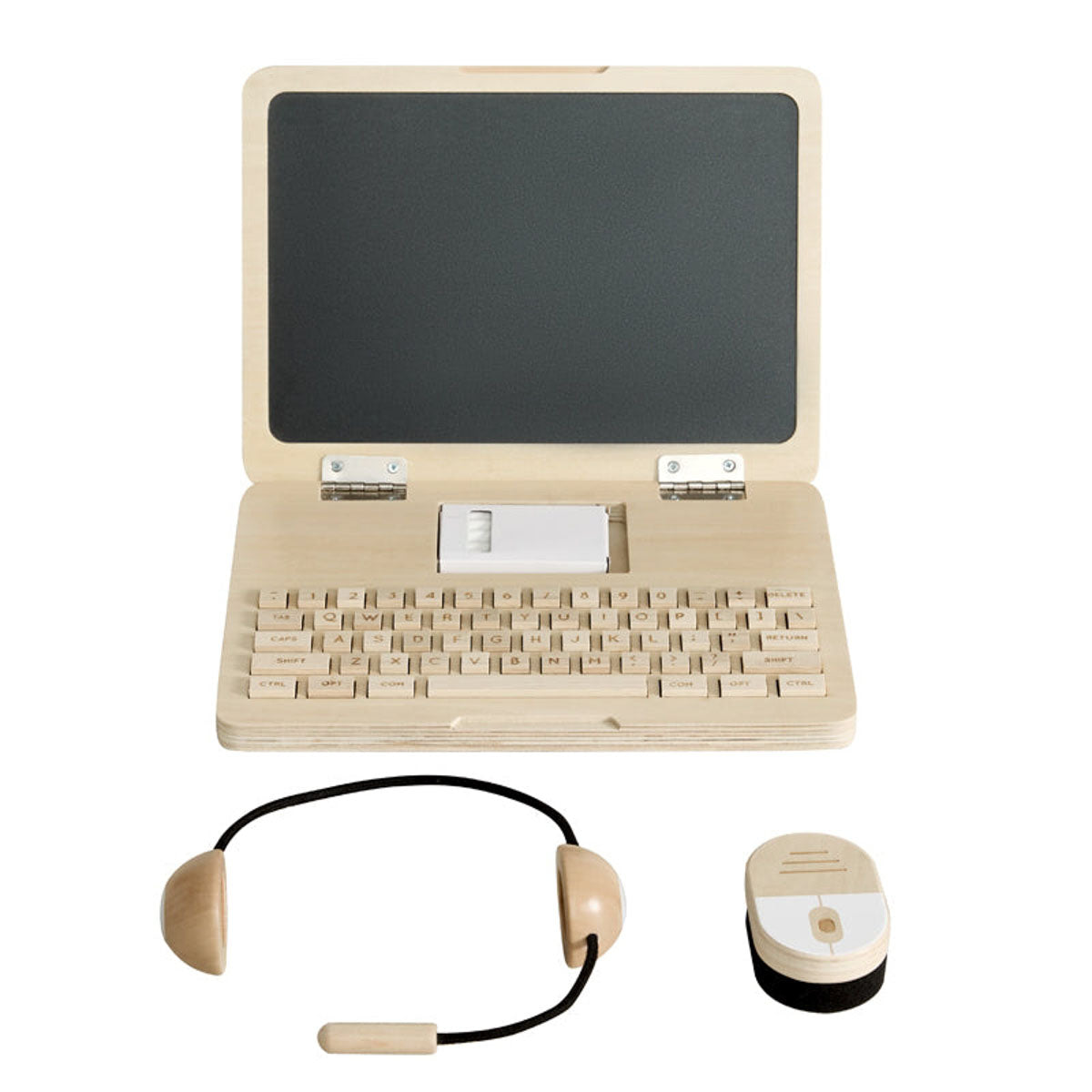 Wooden Unplugged Laptop