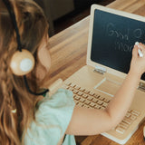 Wooden Unplugged Laptop