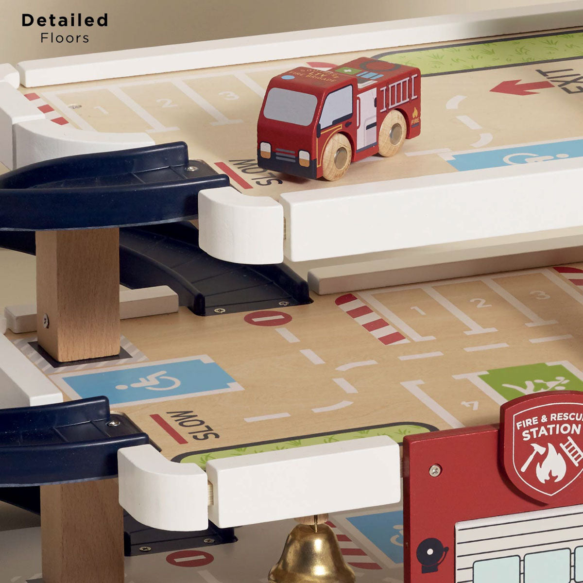 Le Toy Van Fire & Rescue Garage