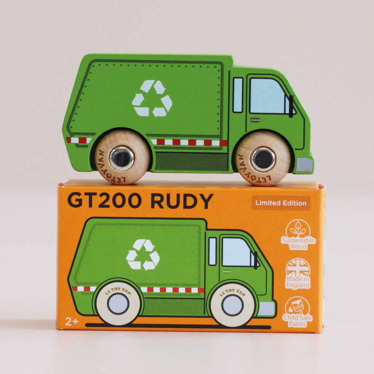 Wooden Matchbox Car, No. 36 GT200 Rudy