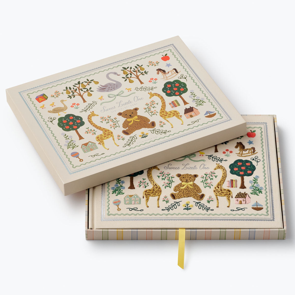 Rifle Paper Co. Embroidered Baby Book