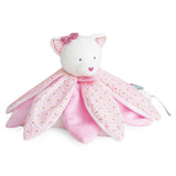 Doudou Et Compagnie Cat Doudou Lovey Flower Petal