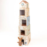 Lenny the Rabbit Stacking Cube House