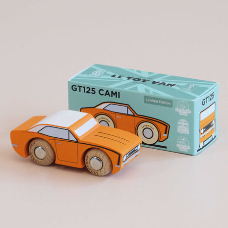 Wooden Matchbox Car, No. 22 GT125 Cami