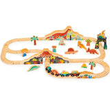 Lost World Dinosaur Railway Set