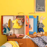 Moulin Roty Sylvain Little Wardrobe Suitcase