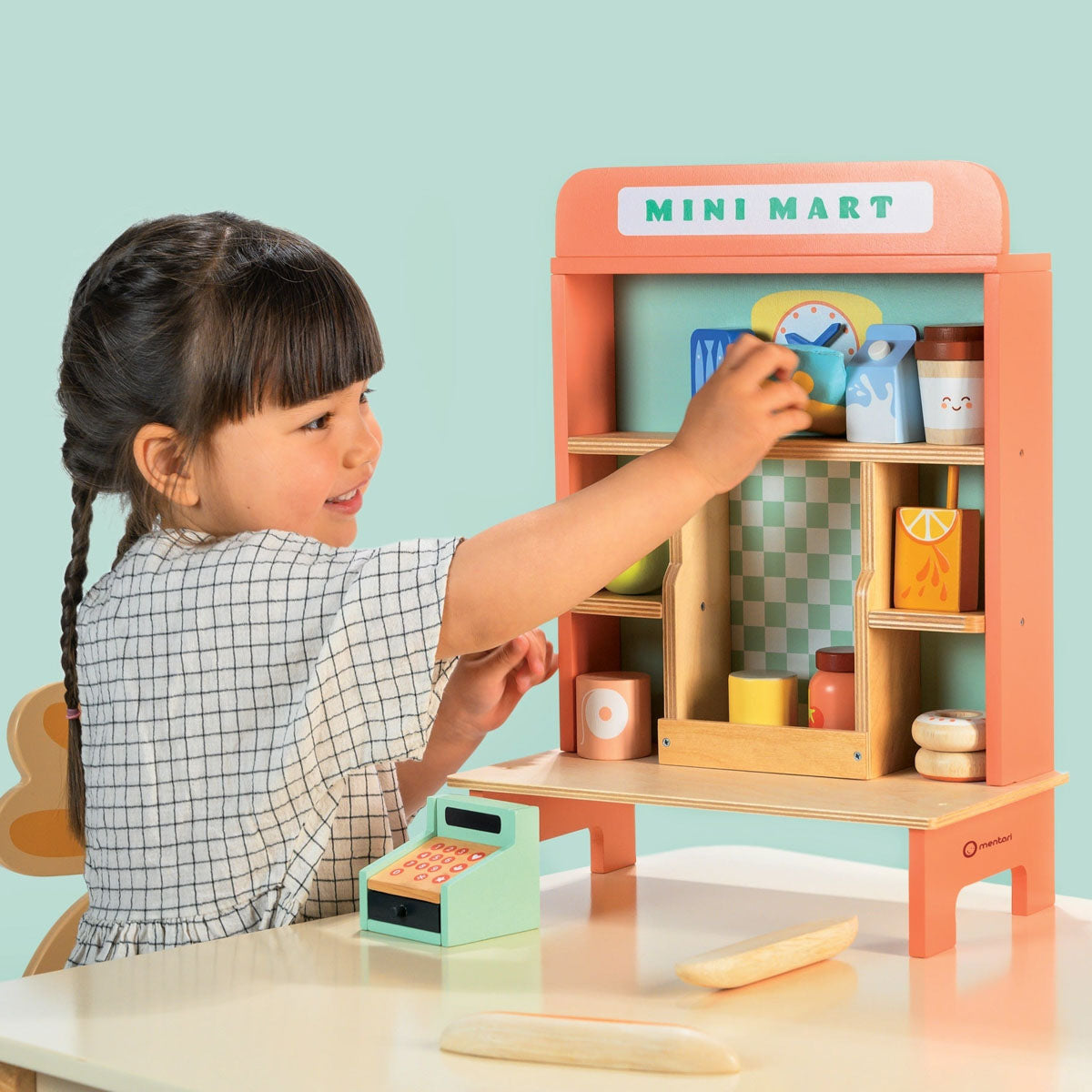 Mini Mart Pretend Wooden Grocery Store