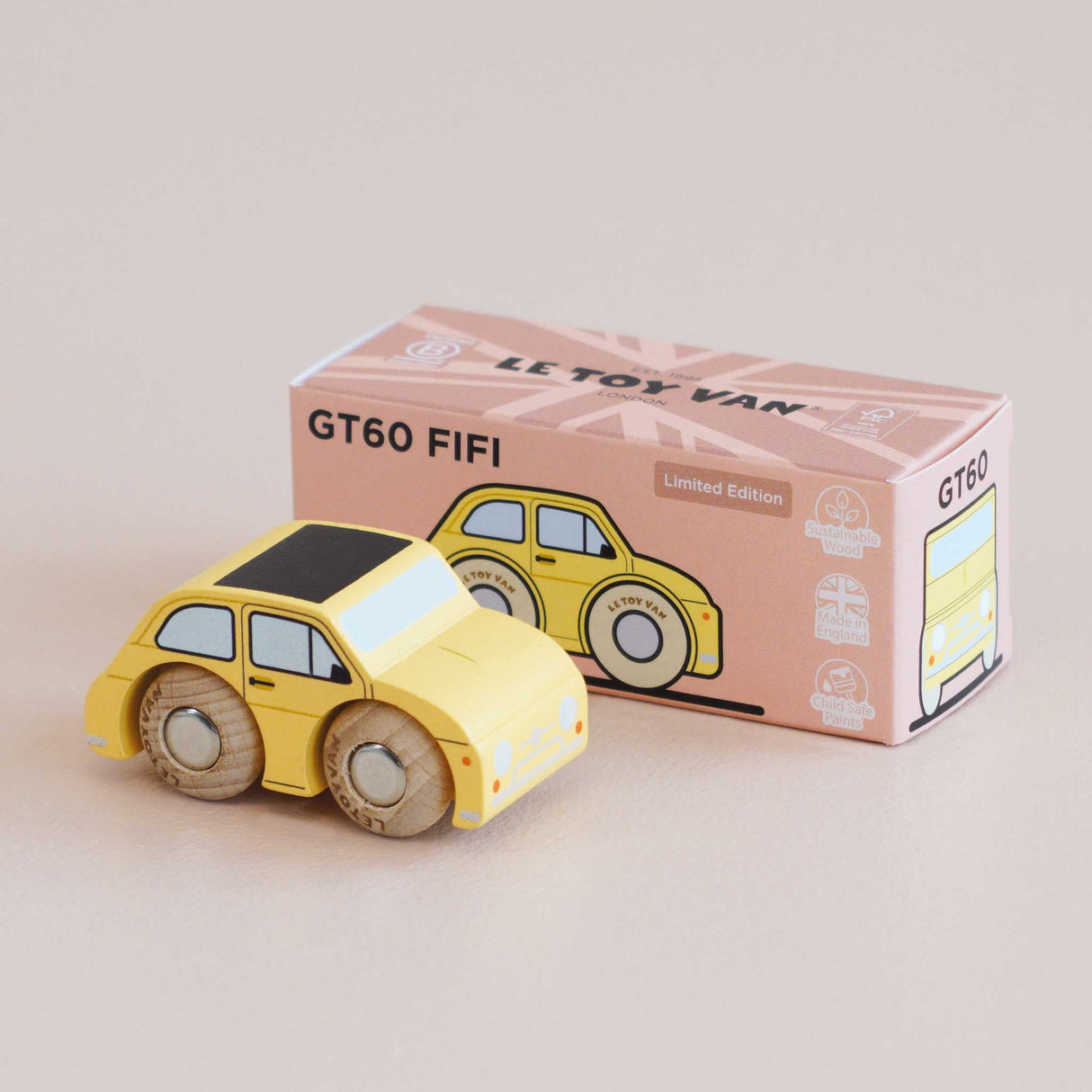 Wooden Matchbox Car, No. 10 GT60 Fifi