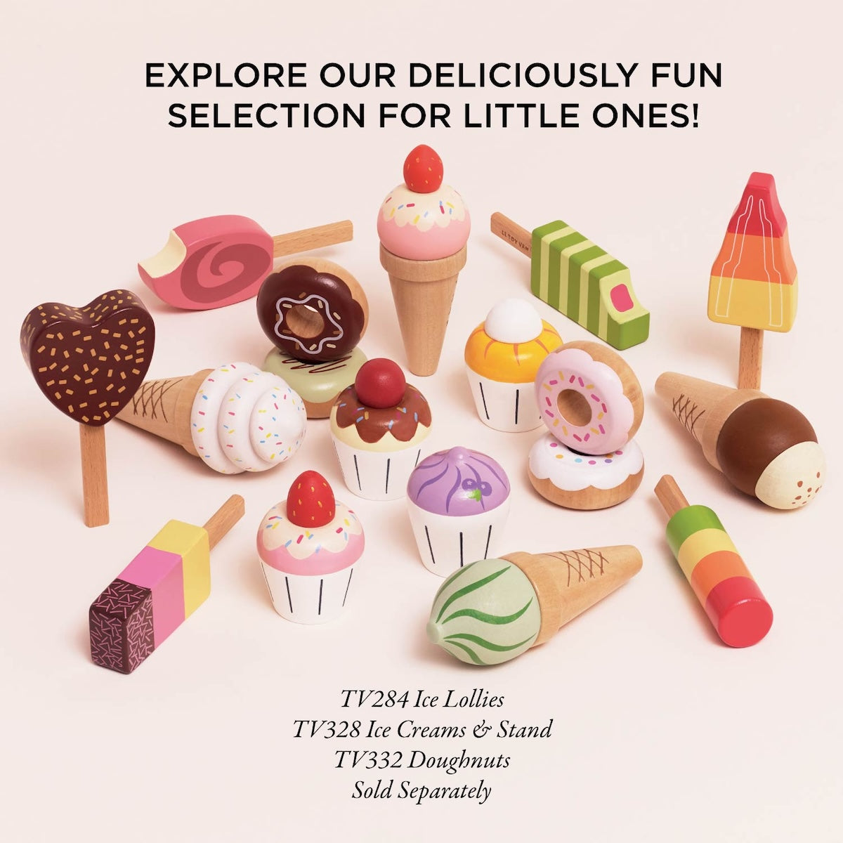 Le Toy Van Wooden Cupcakes