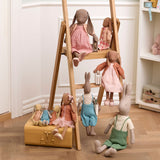 Maileg Bunny in Linen Dress, Size 4