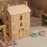 Grand Natural Wood Dolls House