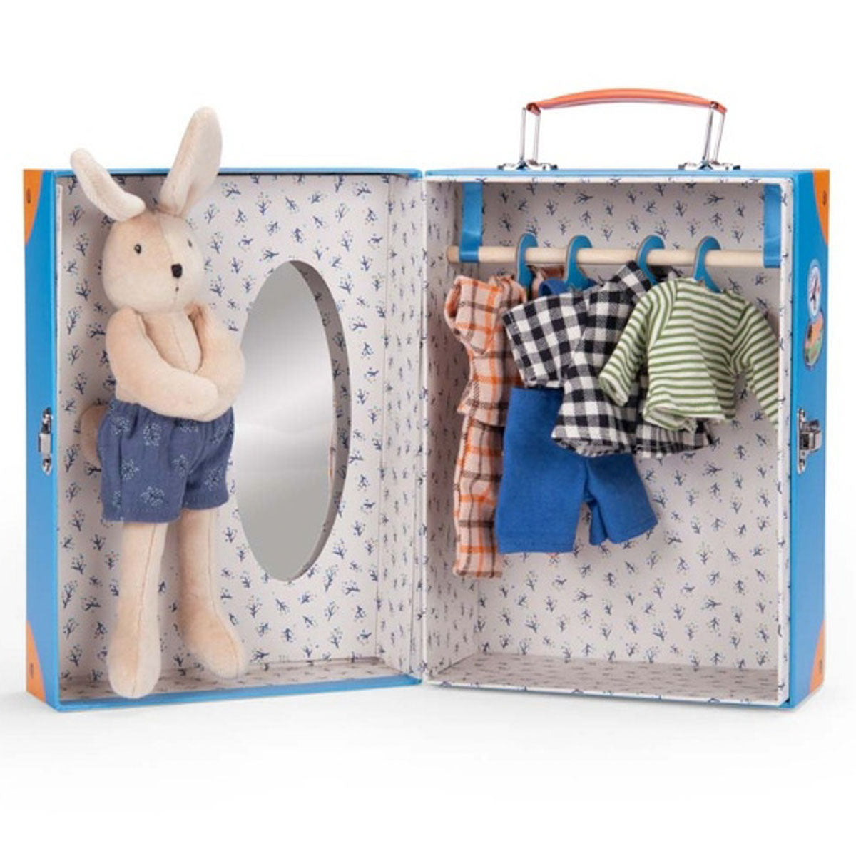 Moulin Roty Sylvain Little Wardrobe Suitcase