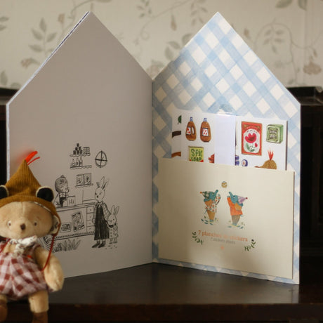 Moulin Roty Les Minouchkas Coloring Sticker Book