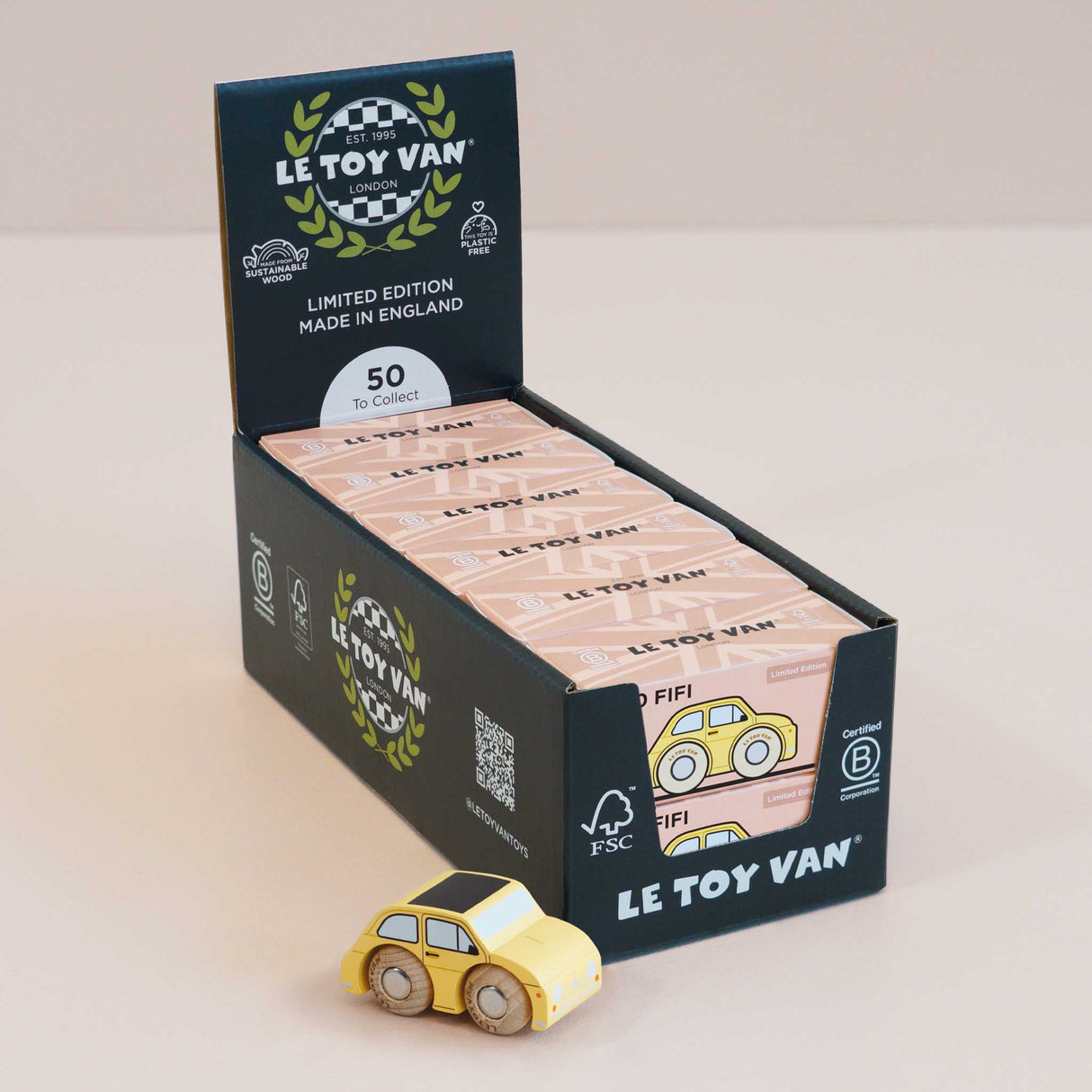 Wooden Matchbox Car, No. 10 GT60 Fifi