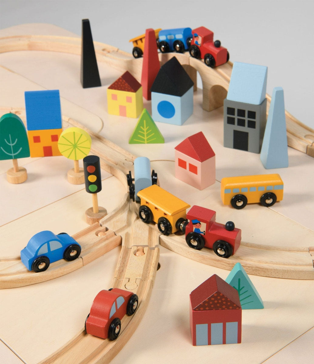Town Wooden Tain Set