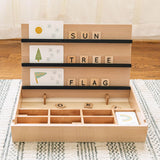 Wooden Spelling Activity Box