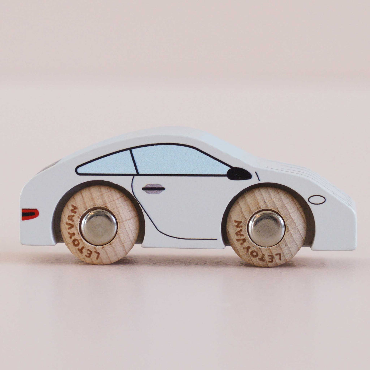 Wooden Matchbox Car, No. 16 GT90 Poppy