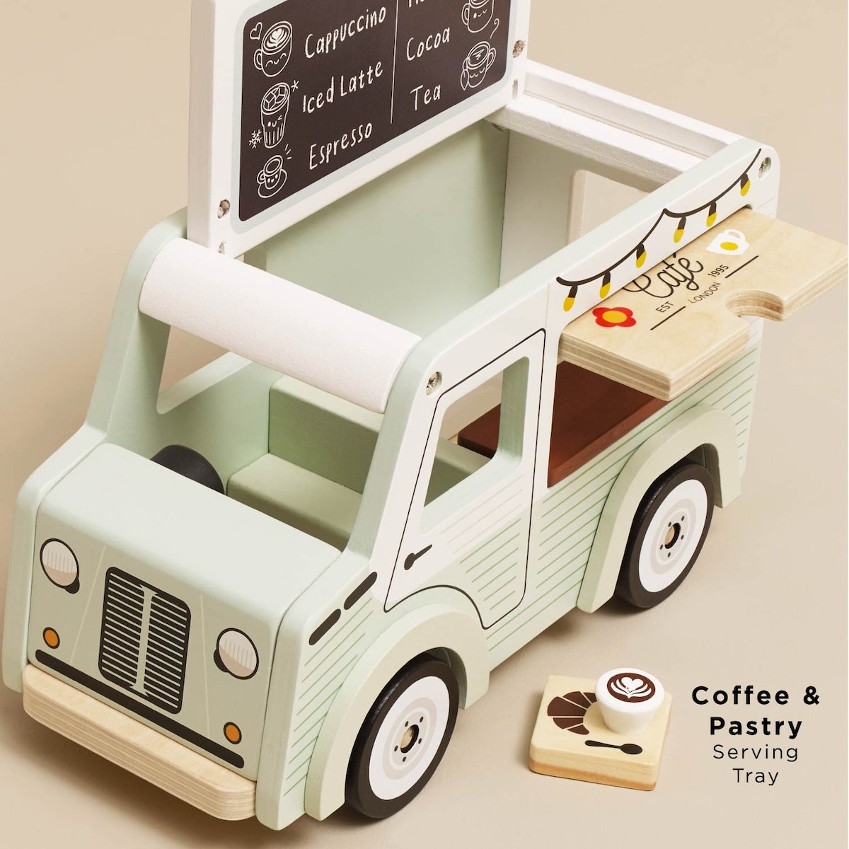 Le Toy Van Wooden Mobile Café Van