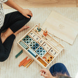 Wooden Math Learning Box