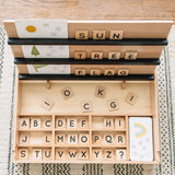 Wooden Spelling Activity Box