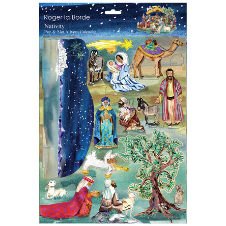 Pop and Slot Advent Calendar, Nativity
