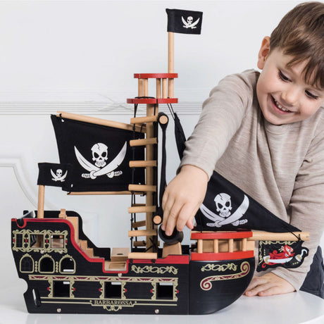 Le Toy Van Barbarossa Pirate Ship