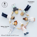Le Toy Van Posable wooden Dolls House Family
