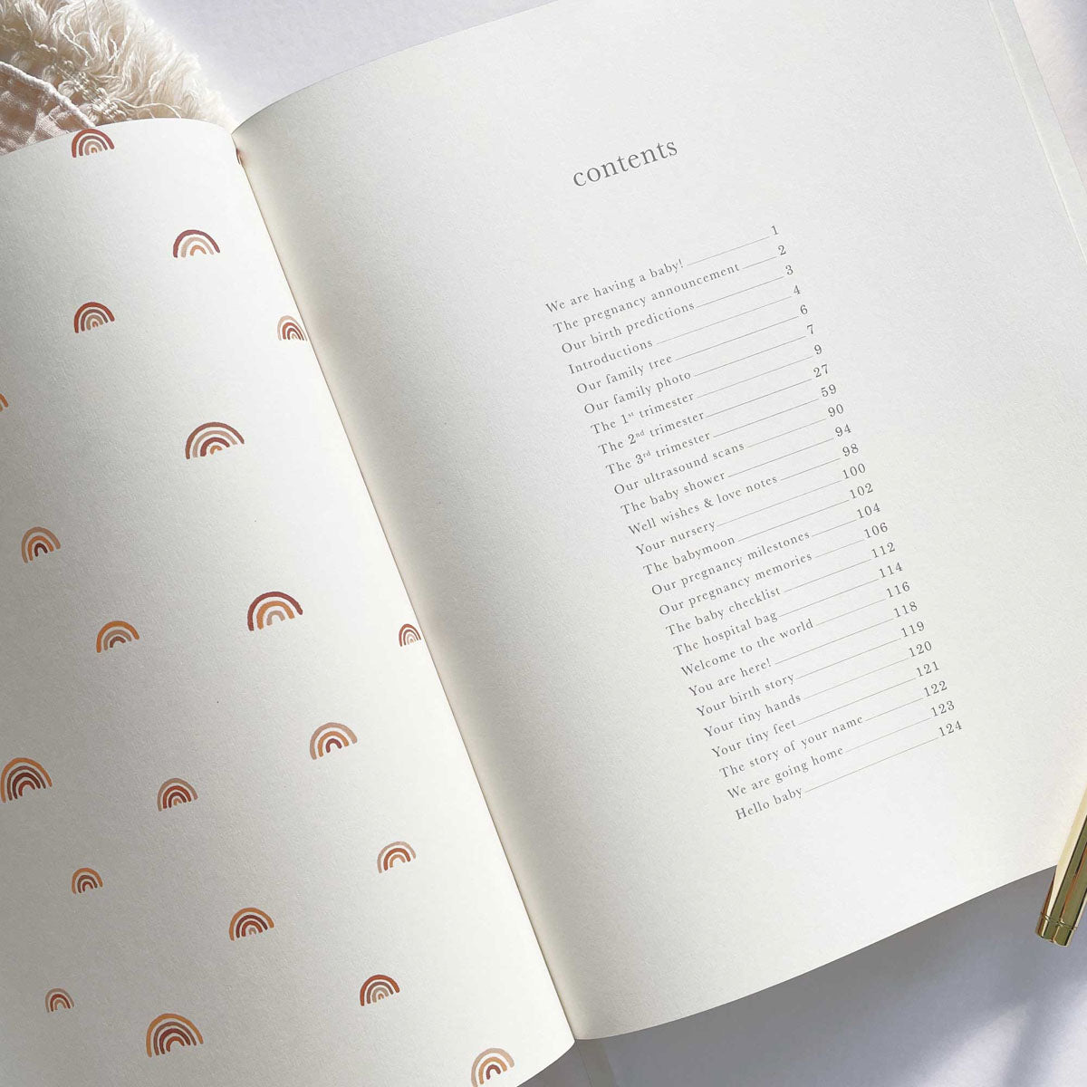 My Pregnancy Journal, Rainbow