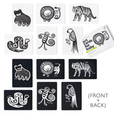 Art Cards for Baby, Jungle Animals
