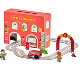 Wind Up & Go Fire Station Play Set