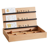 Wooden Spelling Activity Box