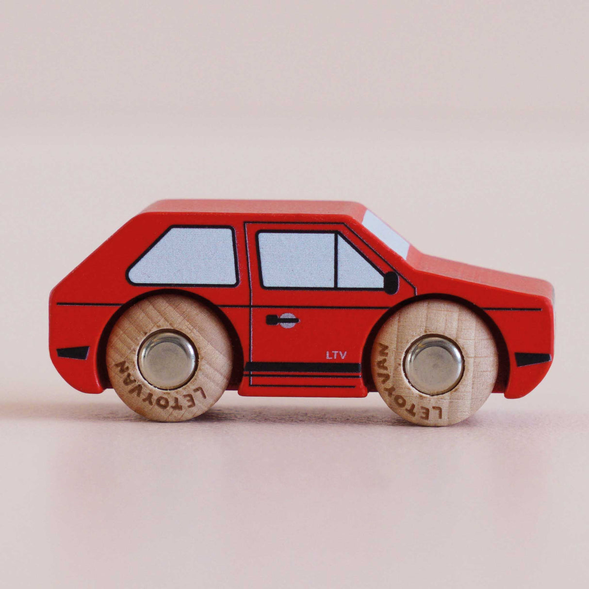 Wooden Matchbox Car, No. 8 GT50 Gary