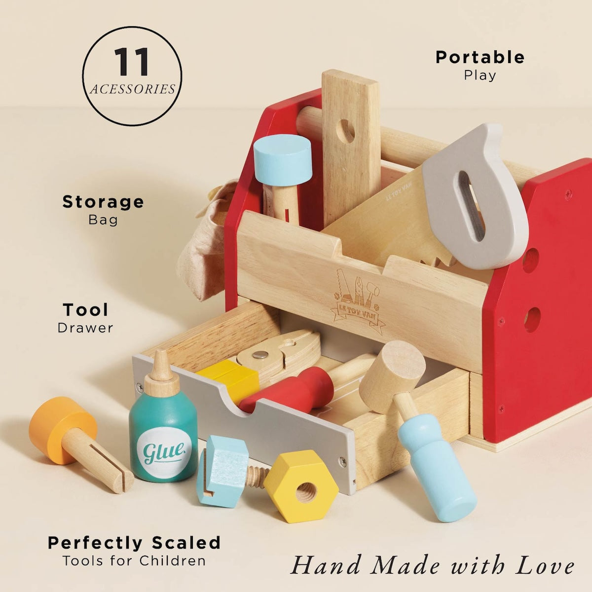 Le Toy Van Wooden Tool Box – My Sweet Muffin