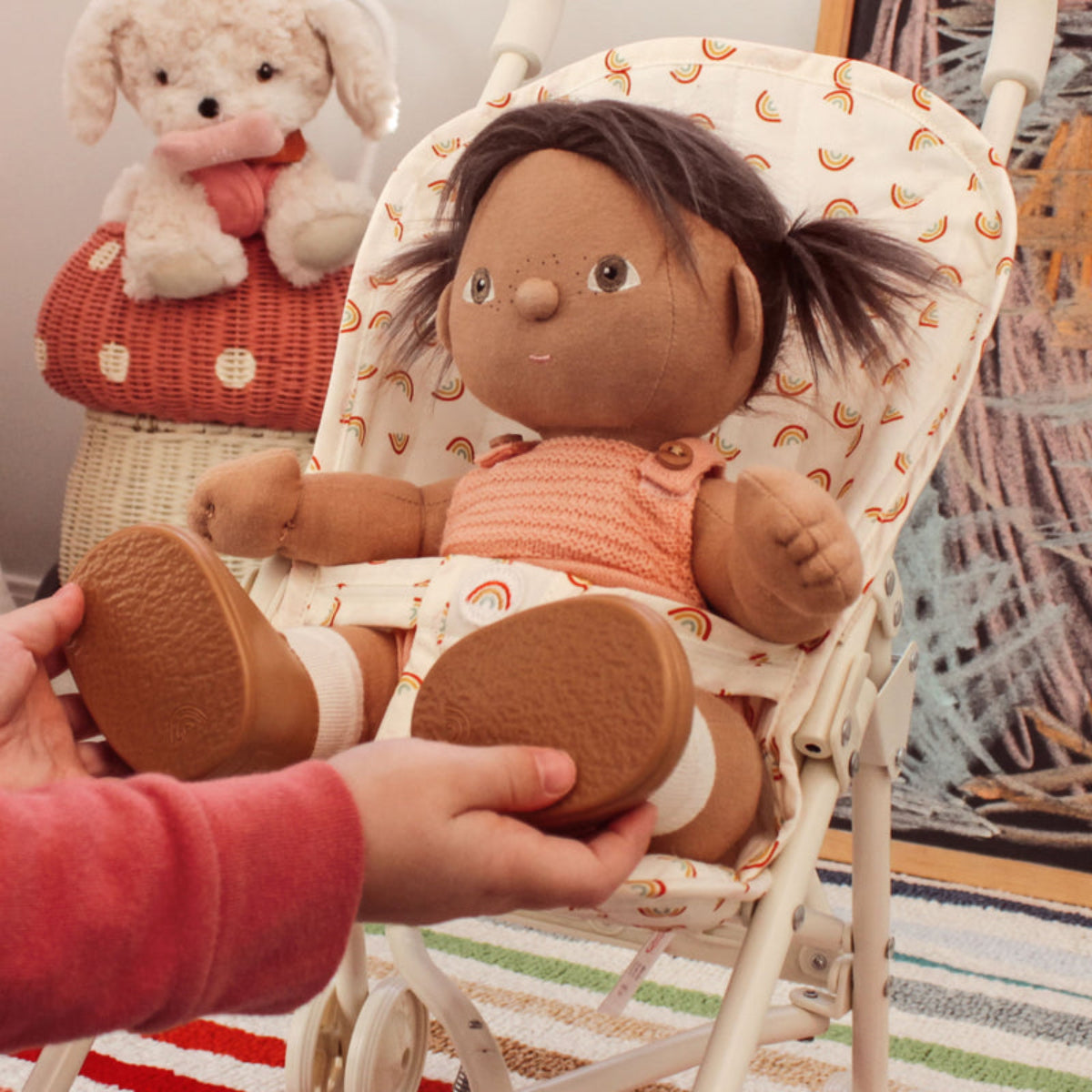 Olli Ella Sollie Stroller, Rainbow