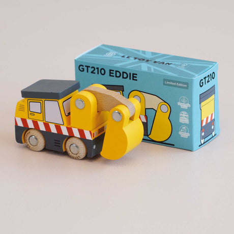 Wooden Matchbox Car, No. 37 GT210 Eddie