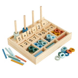 Wooden Math Learning Box
